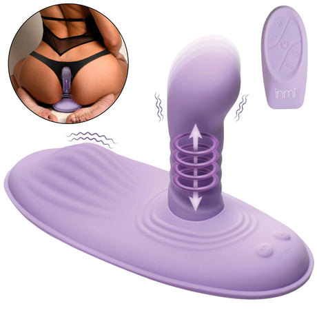 inmi Thrust 'N' Grind Thrusting & Vibrating Silicone Grinder