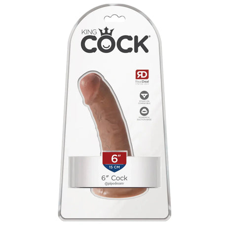 King Cock 6 Inch Realistic Feeling Dildo