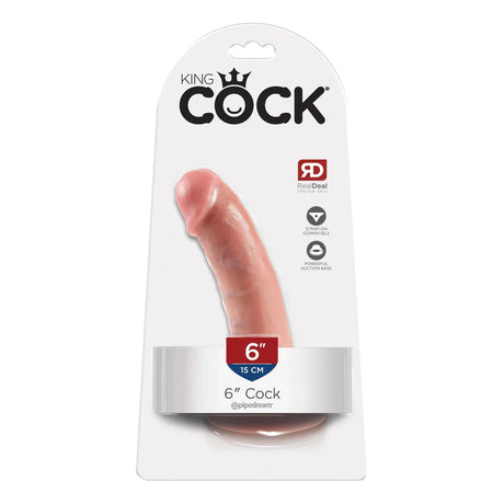 King Cock 6 Inch Realistic Feeling Dildo
