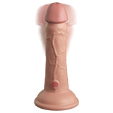 King Cock Elite 6 Inch Dual Density Vibrating Silicone Dildo