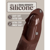 King Cock Elite 7 Inch Dual Density Silicone Dildo
