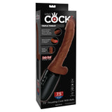 King Cock Plus 7.5" Thrusting Dildo with Balls