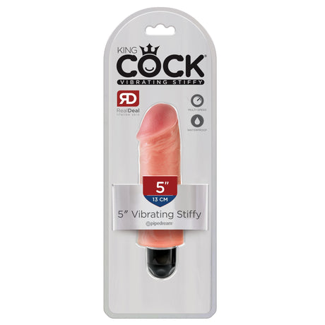 King Cock Vibrating Stiffy Dildo