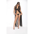 Long Gown With Eye Mask Set