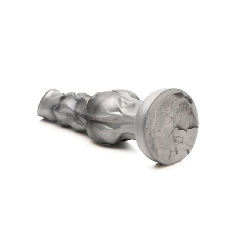 Night Prowler Silicone Silver Dildo