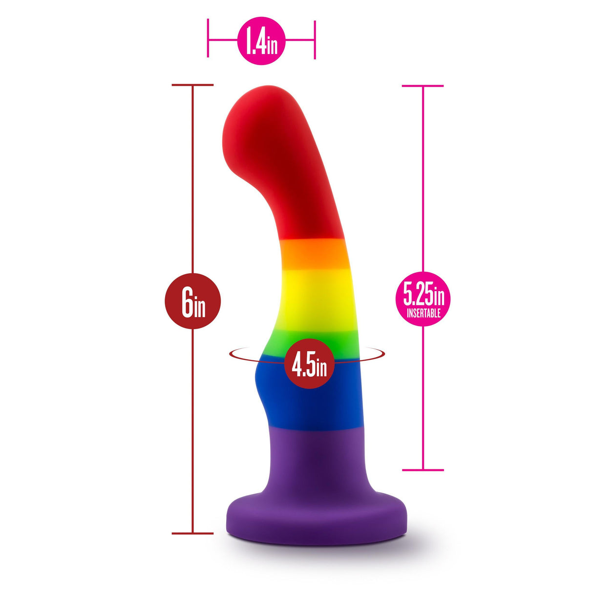Pride 1 Anal Dildo Plug