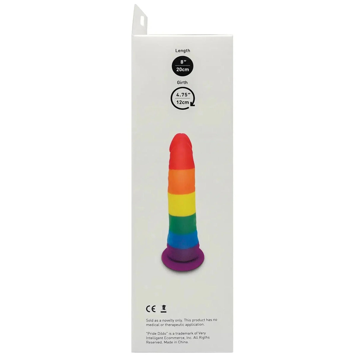Pride Dildo Silicone Suction Cup Dildo