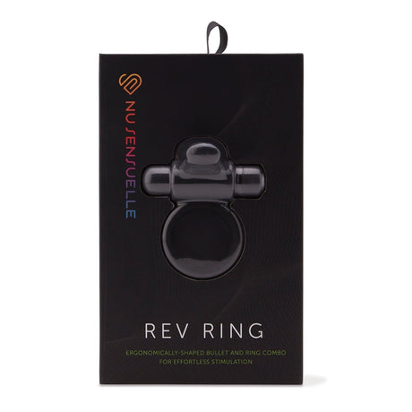 Sensuelle Silicone Vibrating Bullet Cock Ring