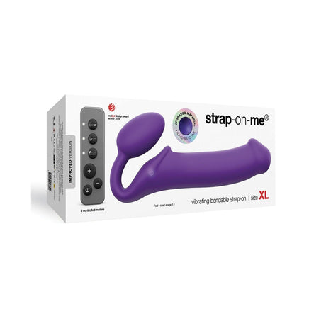 Strap-On-Me Vibrating Bendable Strapless Strap On