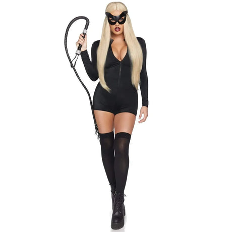 Vinyl Wet Look Cat Costume Mask