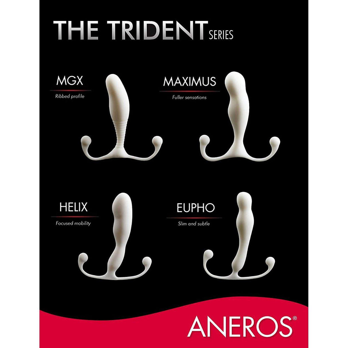 Aneros Trident Series Eupho Male Prostate Stimulator