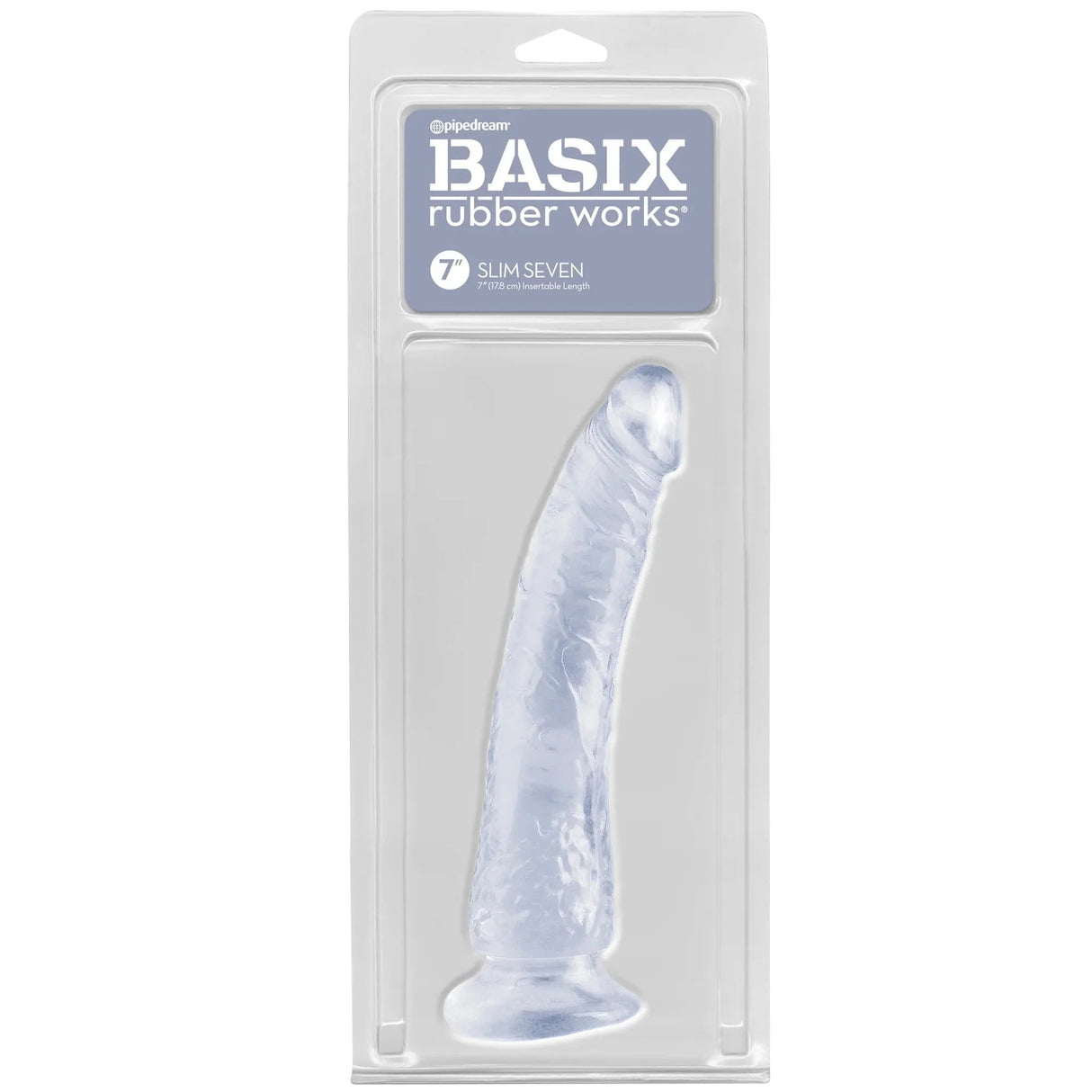 Basix Rubber Works 7 Inch Realistic Dildo