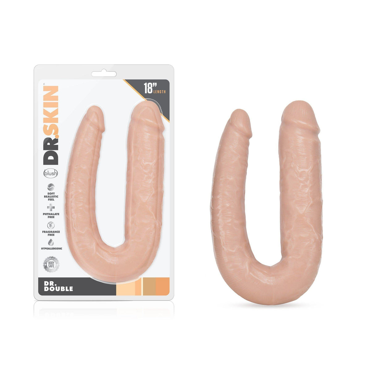 Blush Dr. Double 18 Inch Double Ended Dildo