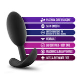 Blush Luxe Slim Vibrating Butt Plug