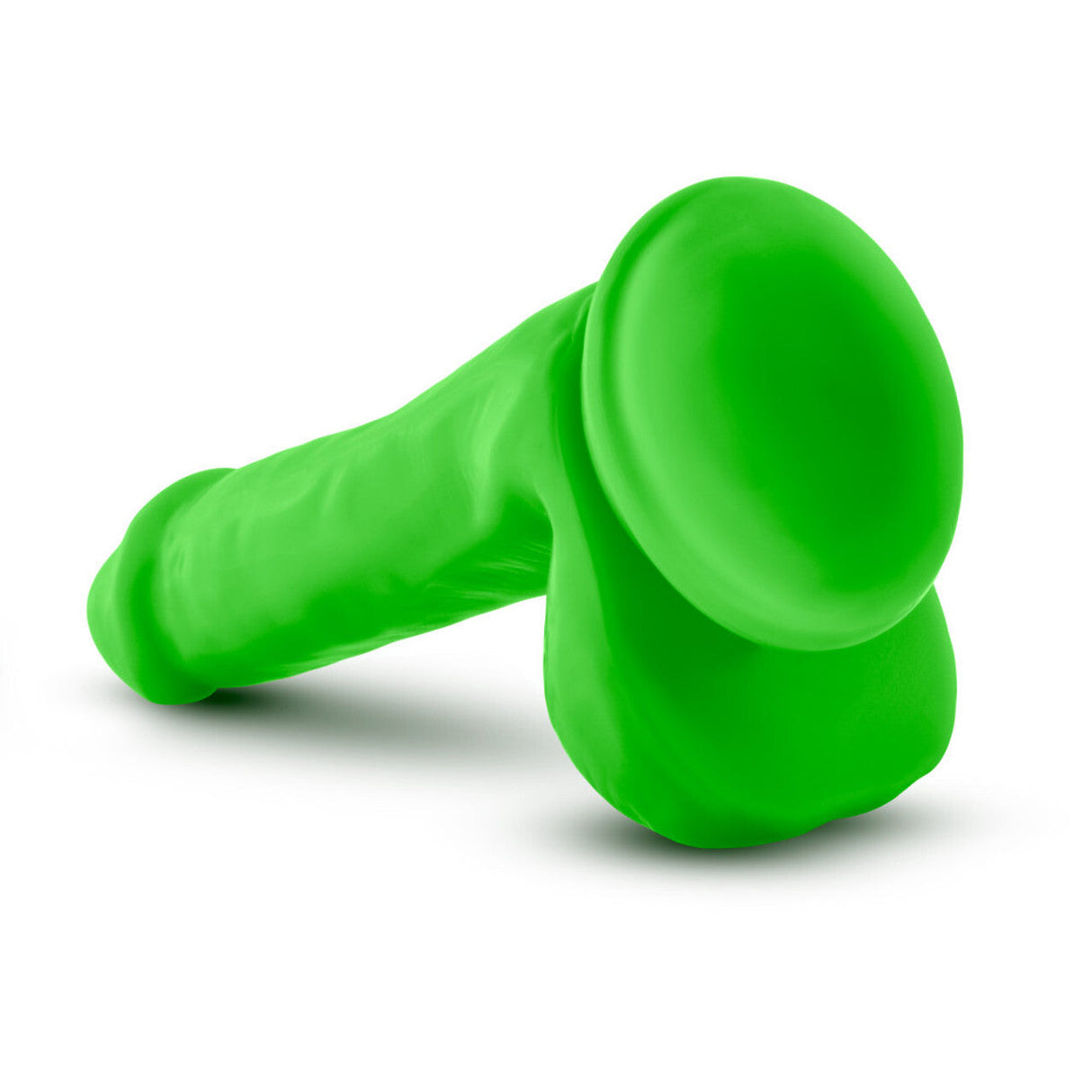 Blush Neo Elite 6 Inch Silicone Dual Density Cock with Balls
