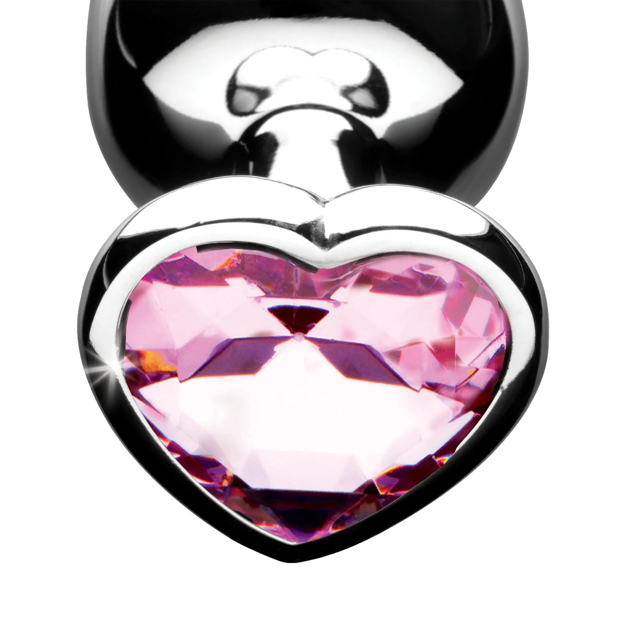 BootySparks Pink Heart Gem Anal Plug Set