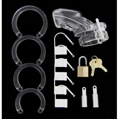 CB-3000 Clear Male Chastity Device
