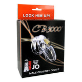 CB-3000 Clear Male Chastity Device