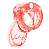 CB-3000 Red Male Chastity Device