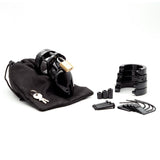 CB-6000S Black Chastity Cage Kit