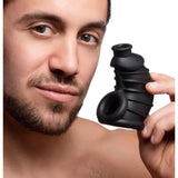 Chamber Black Silicone Chastity Cage