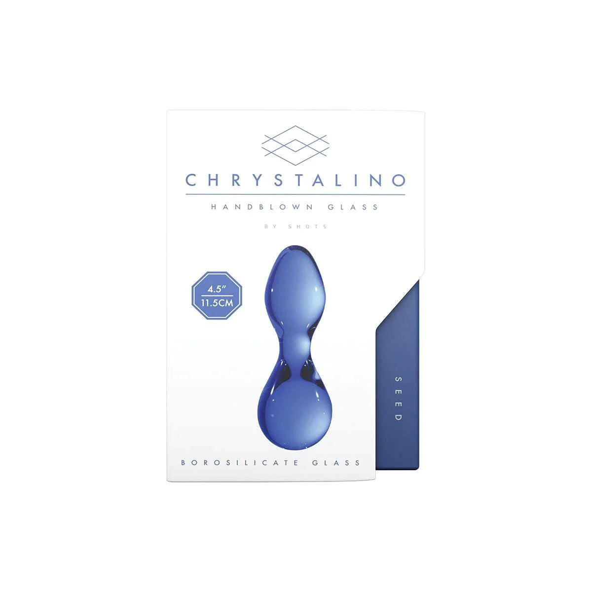 Chrystalino Seed Glass Butt Plug