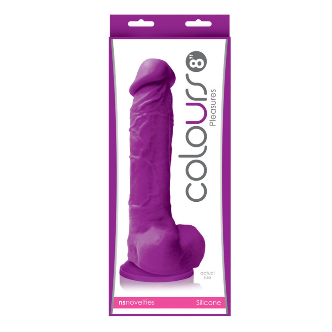 Colours Pleasures Dildo With Suction Cup