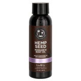 Earthly Body Hemp Seed Massage & Body Oil - 2oz