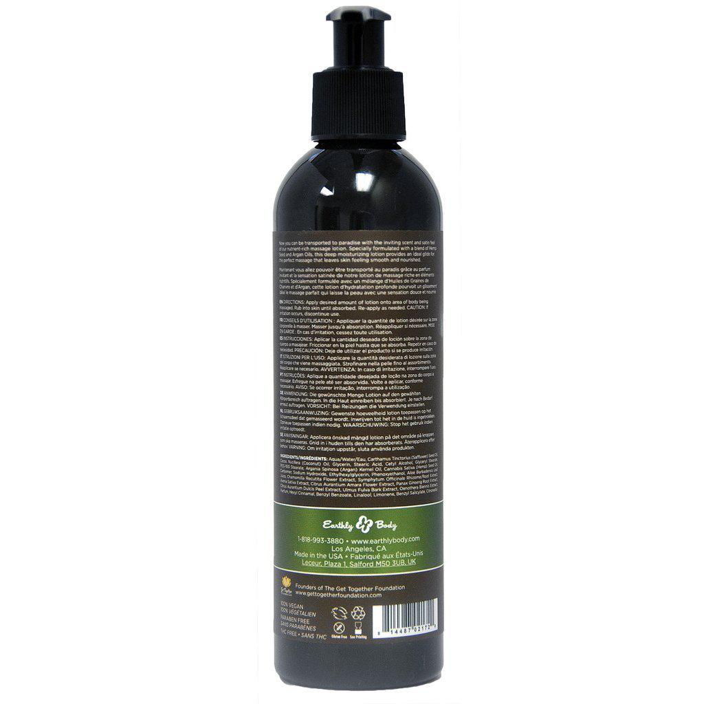 Earthly Body Hemp Seed Massage Lotion