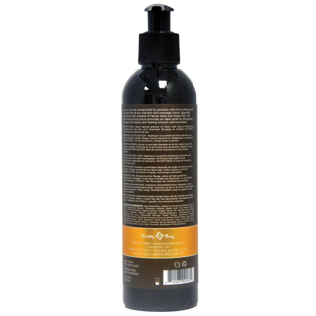 Earthly Body Hemp Seed Massage Lotion