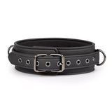 Easy Toys Fetish Faux Leather Collar with Leash