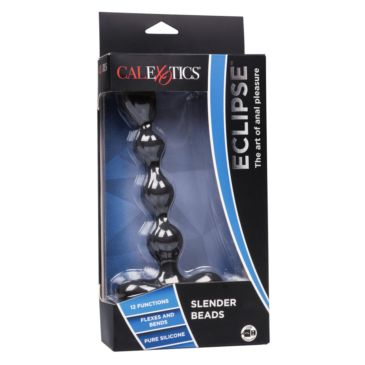 Eclipse Slender Vibrating Anal Beads