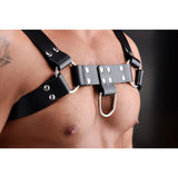 English Bull Dog Leather Chest Harness