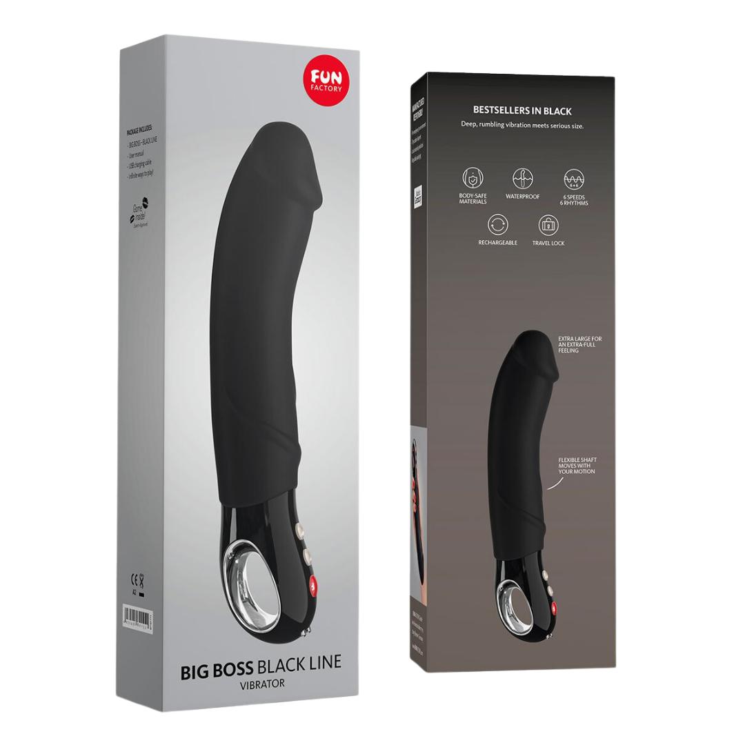 FUN FACTORY Big Boss Black Line G-Spot Vibrator