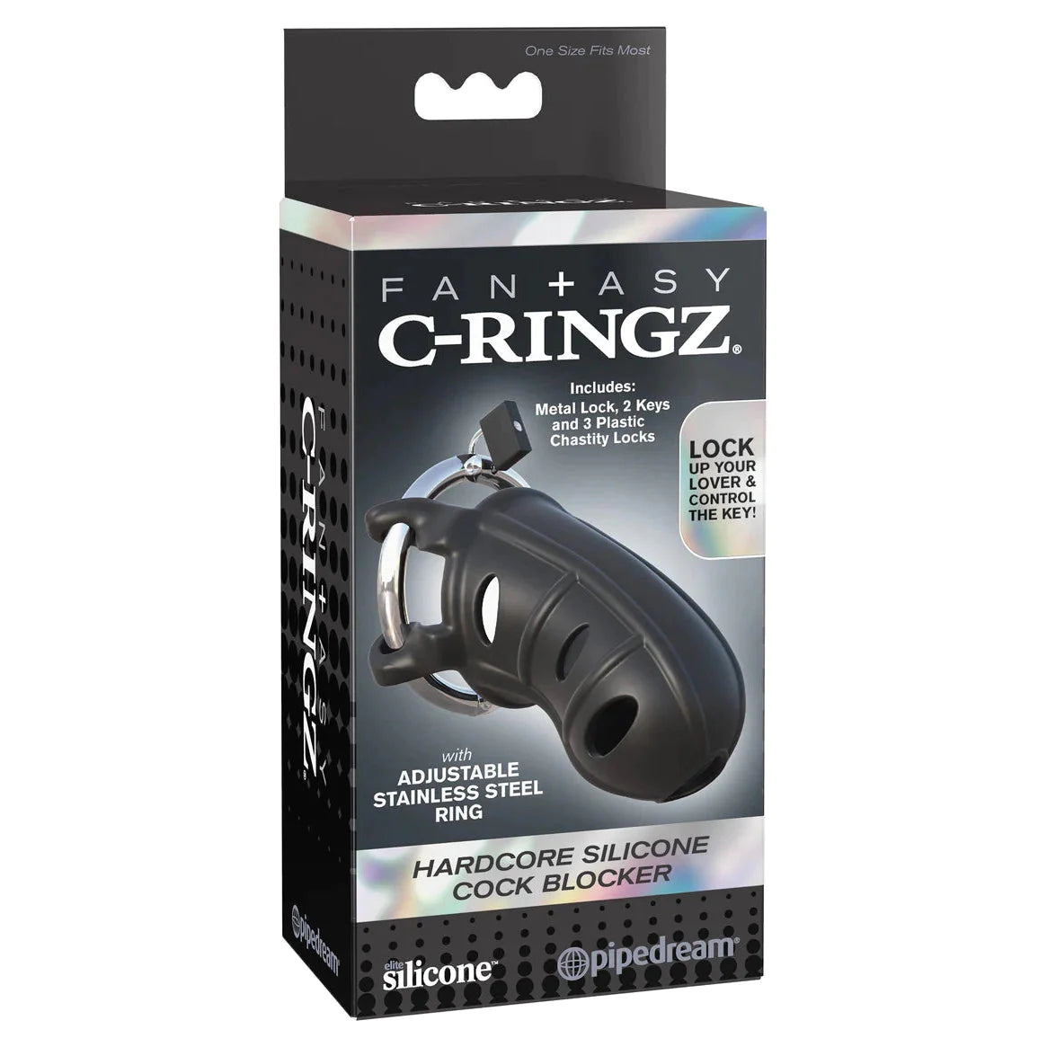 Fantasy C-Ringz Hardcore Silicone Cock Blocker