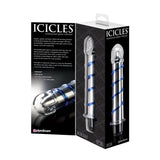 Icicles No. 20 Vibrating Glass Dildo