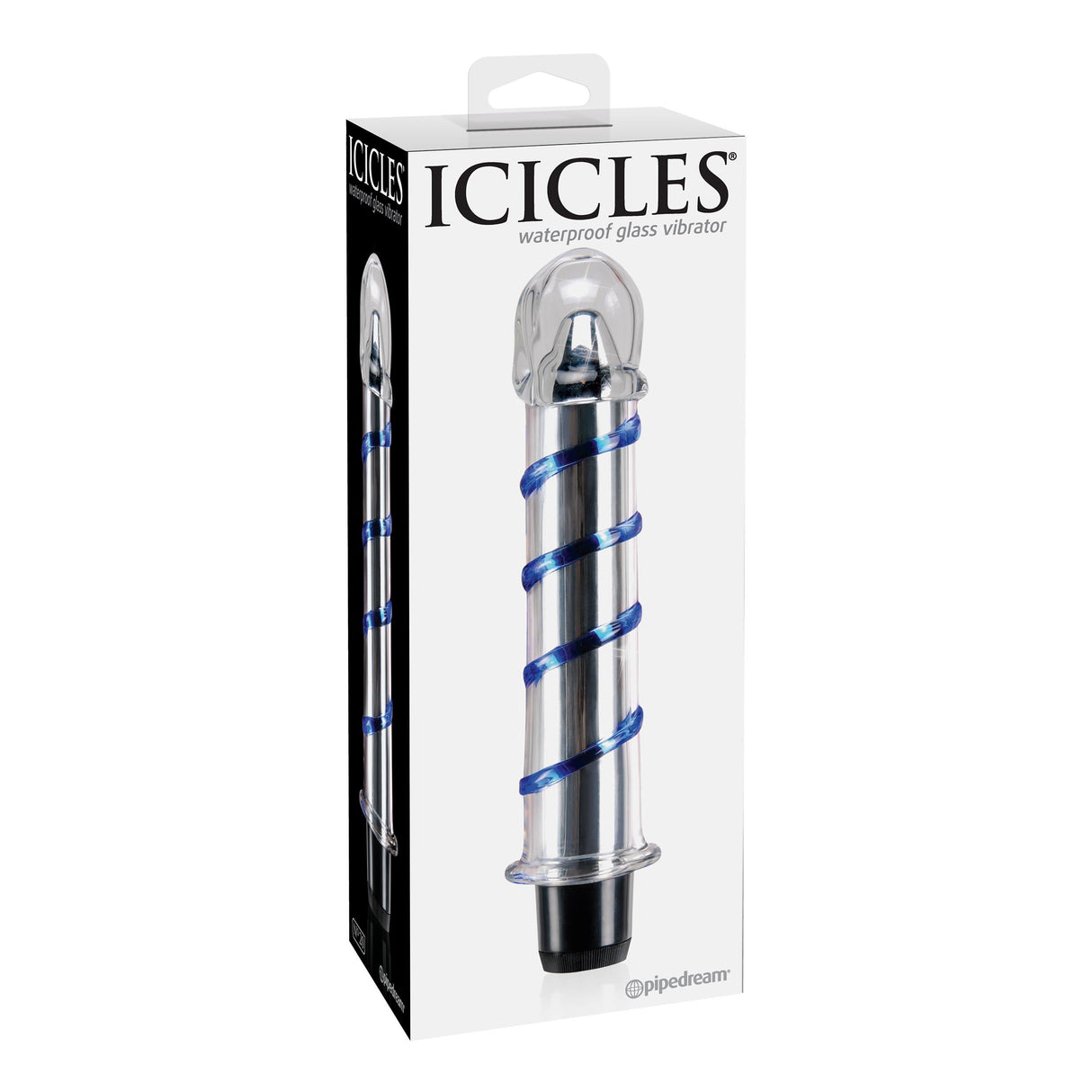 Icicles No. 20 Vibrating Glass Dildo