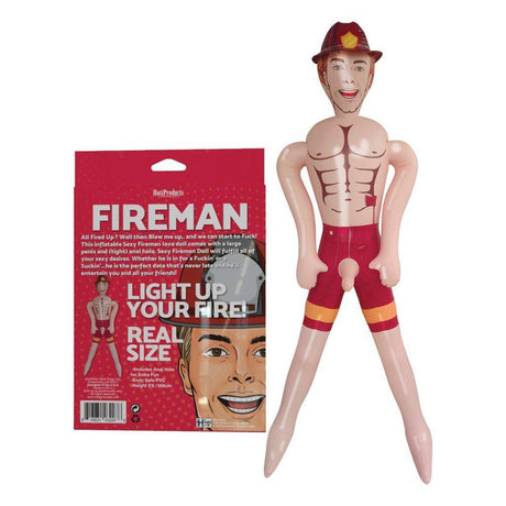 Inflatable Sexy Fireman Love Doll