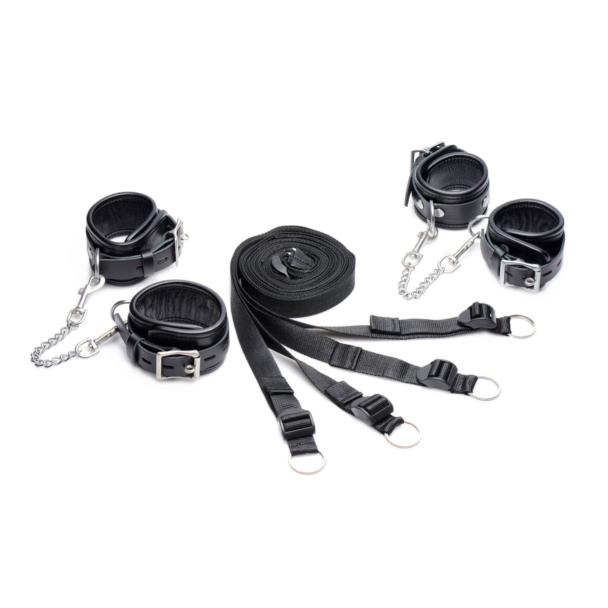 Isabella Sinclaire Leather Bed Restraint Kit