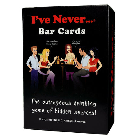 I've Never Bar Cards