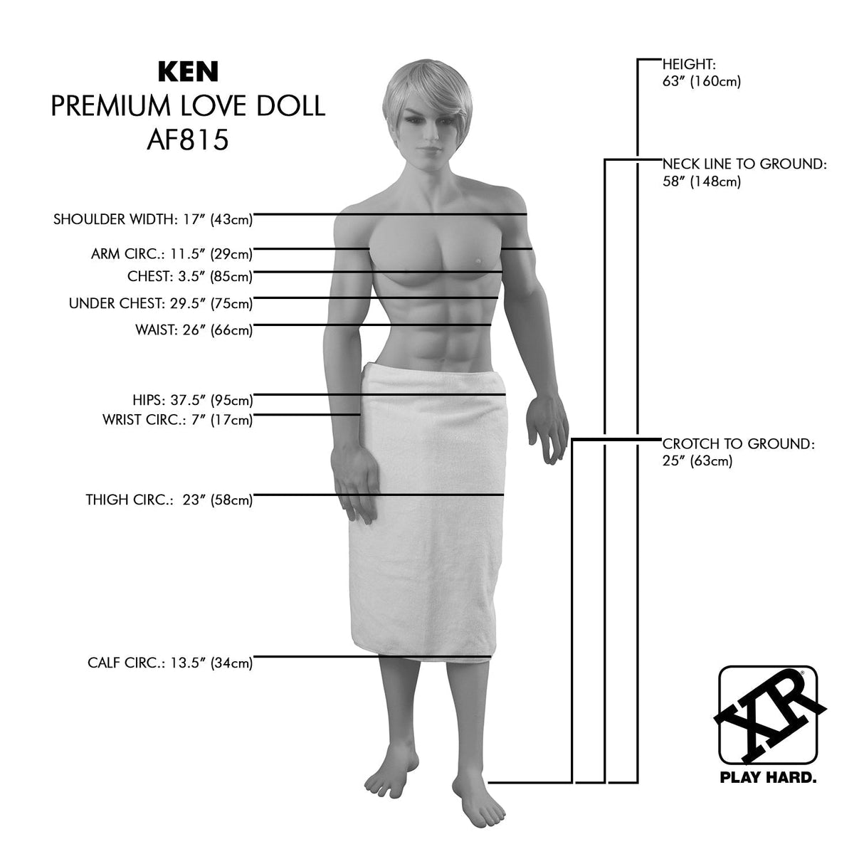 Kenny Premium Male Love Doll