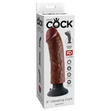 King Cock 8 Inch Vibrating Dildo