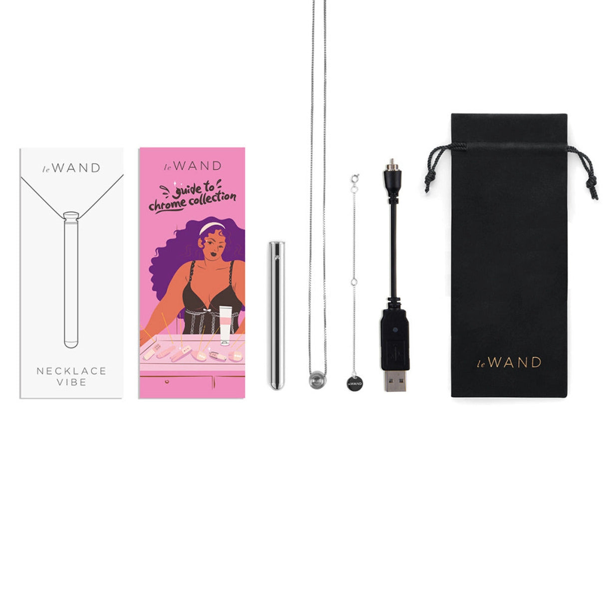 Le Wand Rechargeable Necklace Vibrator