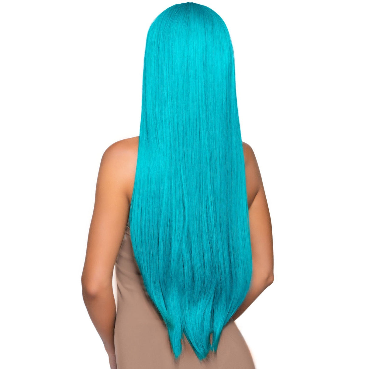 Long Straight Center Part Wig