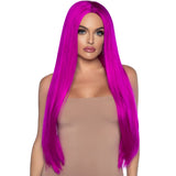 Long Straight Center Part Wig