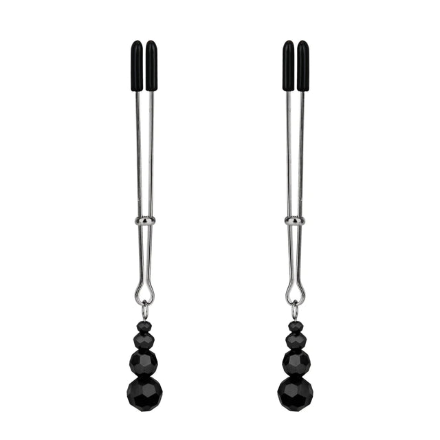 Lux Fetish Adjustable Tweezers Nipple Clips