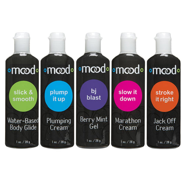 Mood Pleasure Lube 1oz - Pack Of 5