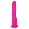 Neon Luv Touch Silicone Vibrating Suction Dildo