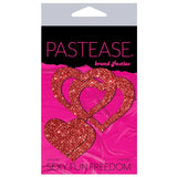 Pastease Peek-a-Boob Glitter Frame & Center Nipple Pasties
