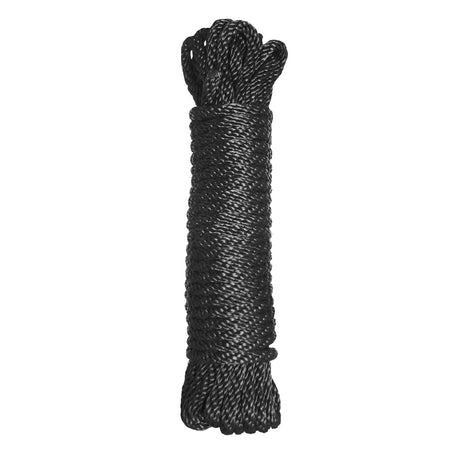 Premium Black Nylon Bondage Rope